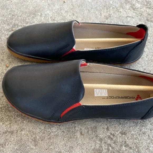 Vivobarefoot Mata L Black Leather Women’s EU 36 US 6 - Picture 5 of 14